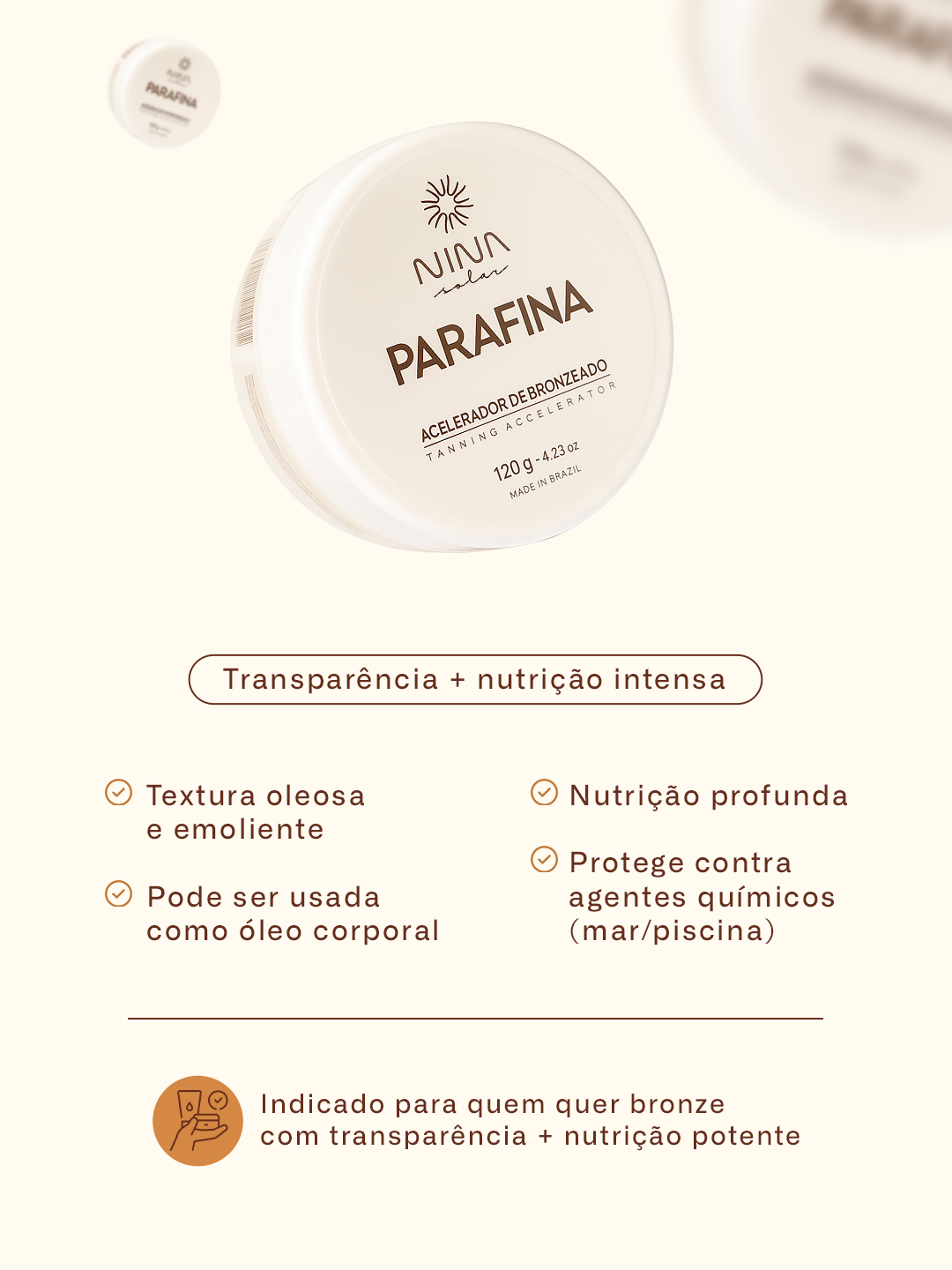 Parafina 120g